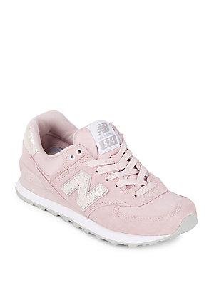 New Balance 574 Suede Athletic Sneakers
