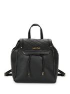Calvin Klein Quilted Leather Backpack