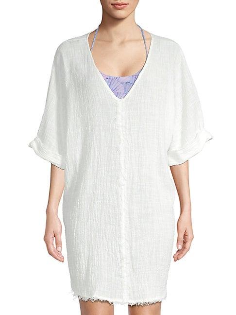 Dolce Vita Textured Cotton Cover-up