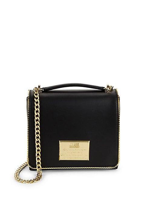 Love Moschino Classic Faux Leather Shoulder Bag