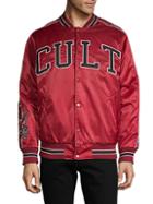 Cult Of Individuality Snap-front Bomber Jacket