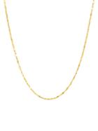 Saks Fifth Avenue 14k Yellow Gold Solid Link Chain Necklace