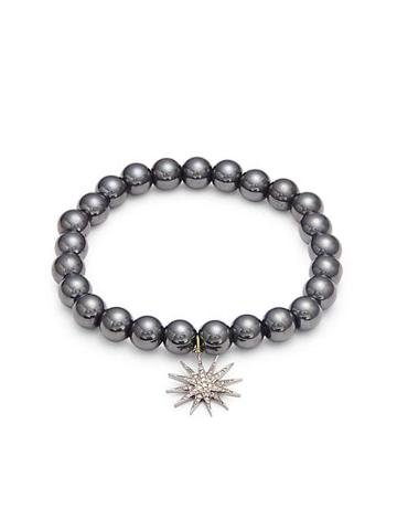 La Soula Sterling Silver & Diamond Star Bracelet