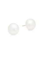 Alanna Bess 12.7mm White Freshwater Pearl Stud Earrings