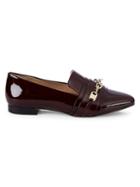 Karl Lagerfeld Paris Niki Point-toe Patent Leather Loafers