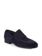 To Boot New York Clifton Suede Penny Loafers