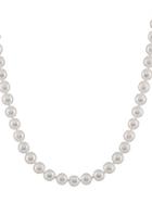 Masako Pearls 6-7mm White Pearl & 14k Yellow Gold Necklace