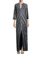 Parker Sherri Sequined Gown