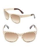 Gucci Logo-embossed Gradient Sunglasses