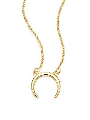 Saks Fifth Avenue Reverse Horn Necklace