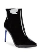 Bcbgeneration Helen Faux Patent Leather Stiletto Ankle Boots