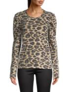 Rd Style Leopard-print Cotton Top