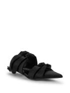Proenza Schouler Knotted Satin Mules