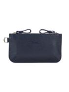 Longchamp Textured Leather Clutch