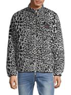 Ovadia & Sons Leopard-print Faux Fur Reversible Jacket