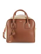 Burberry Two-tone Leather Bowling Bag