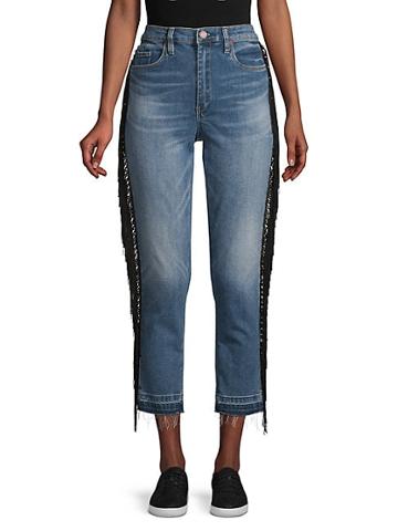 Blank Nyc High-waist Cropped Jeans