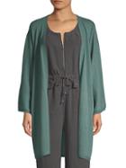 Eileen Fisher Open-front Cashmere Cardigan