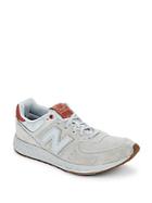 New Balance Round Toe Suede Sneakers