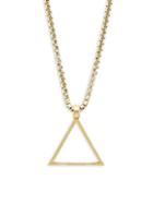 Degs & Sal Triangle Pendant Necklace