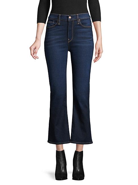 Hudson Jeans High-rise Cropped Flared Jeans