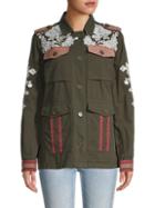 Driftwood Embroidered Military Jacket