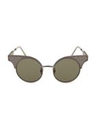 Bottega Veneta 49mm Novelty Winged Sunglasses