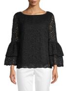 Laundry By Shelli Segal Classic Lace Top
