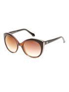 Tom Ford Miram Cat-eye Sunglasses