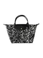 Longchamp Le Pliage Print Leather Bag