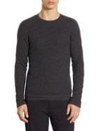 Vince Double Layered Wool Pullover