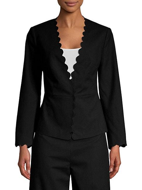 Rebecca Taylor Scalloped Suit Jacket