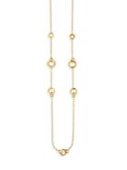 Saks Fifth Avenue Link 14k Yellow Gold Single Strand Necklace