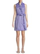 Milly Ruffle-front Wrap Dress