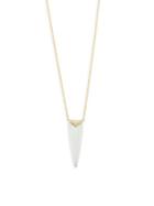 Alexis Bittar Lucite And Crystal Pendant Necklace
