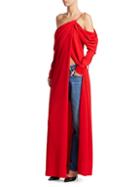 Monse Cowl-sleeve Silk Gown