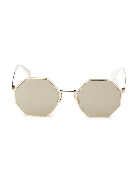 Fendi 53mm Octagonal Sunglasses