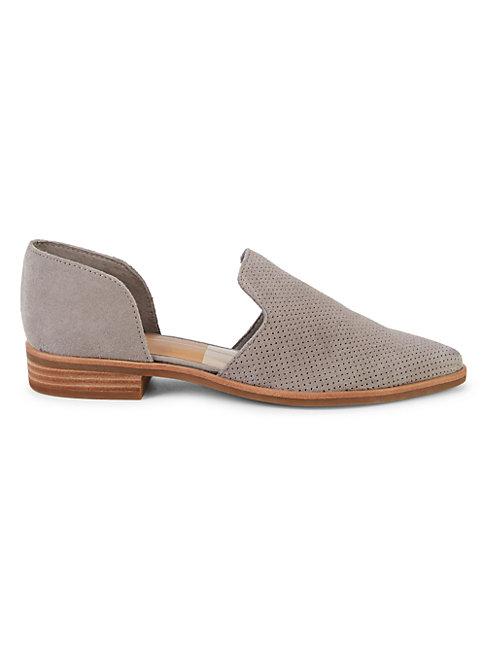 Dolce Vita Kanon Perforated Suede D'orsay Flats