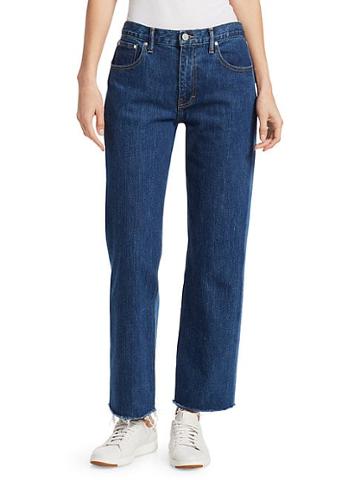 Elizabeth And James Holden Two-tone Straight Leg Jeans