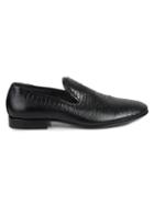 Jo Ghost Embossed Leather Loafers