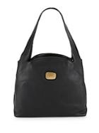 Donna Karan Abbie Leather Hobo Bag