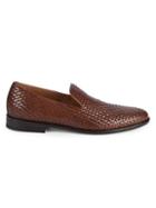 Bruno Magli Textured Leather Loafers