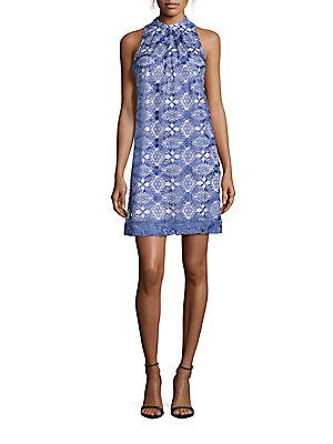 Erin By Erin Fetherston Chanson Embroidered Dress