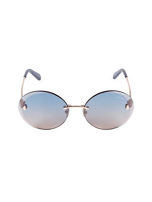 Roberto Cavalli 62mm Round Sunglasses