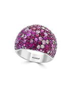 Effy Ruby & Pink Sapphire Sterling Silver Ring