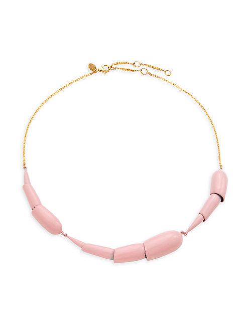Alexis Bittar 10k Goldplated & Resin Necklace