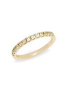 Effy 14k Yellow Gold & Green Sapphire Ring