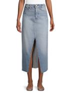 Joe's Jeans Alessa Denim Midi Skirt