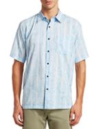 Saks Fifth Avenue Collection Cotton Hawaiian Shirt