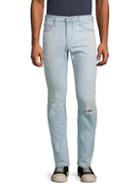 Ag Distressed Skinny Jeans